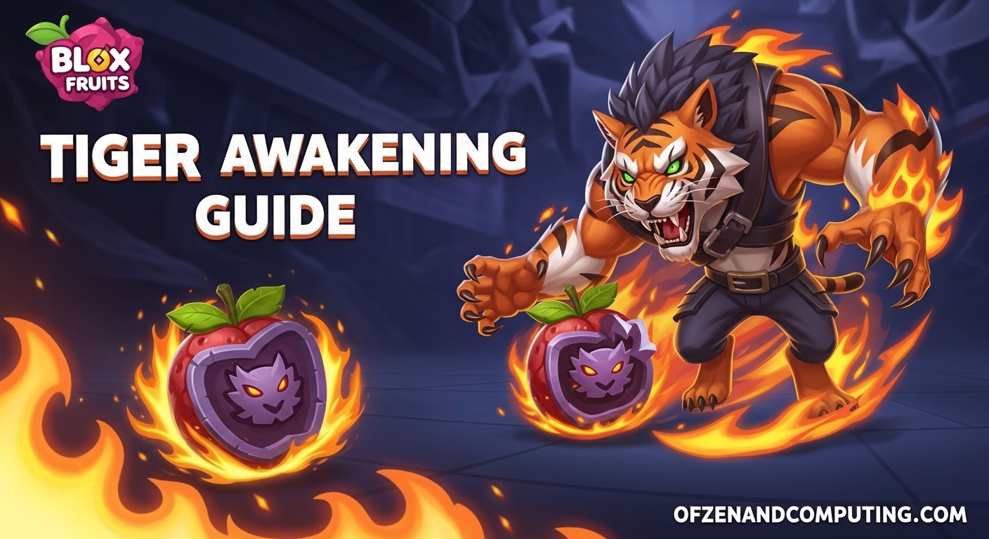 How to Awaken Tiger Fruit Blox Fruits