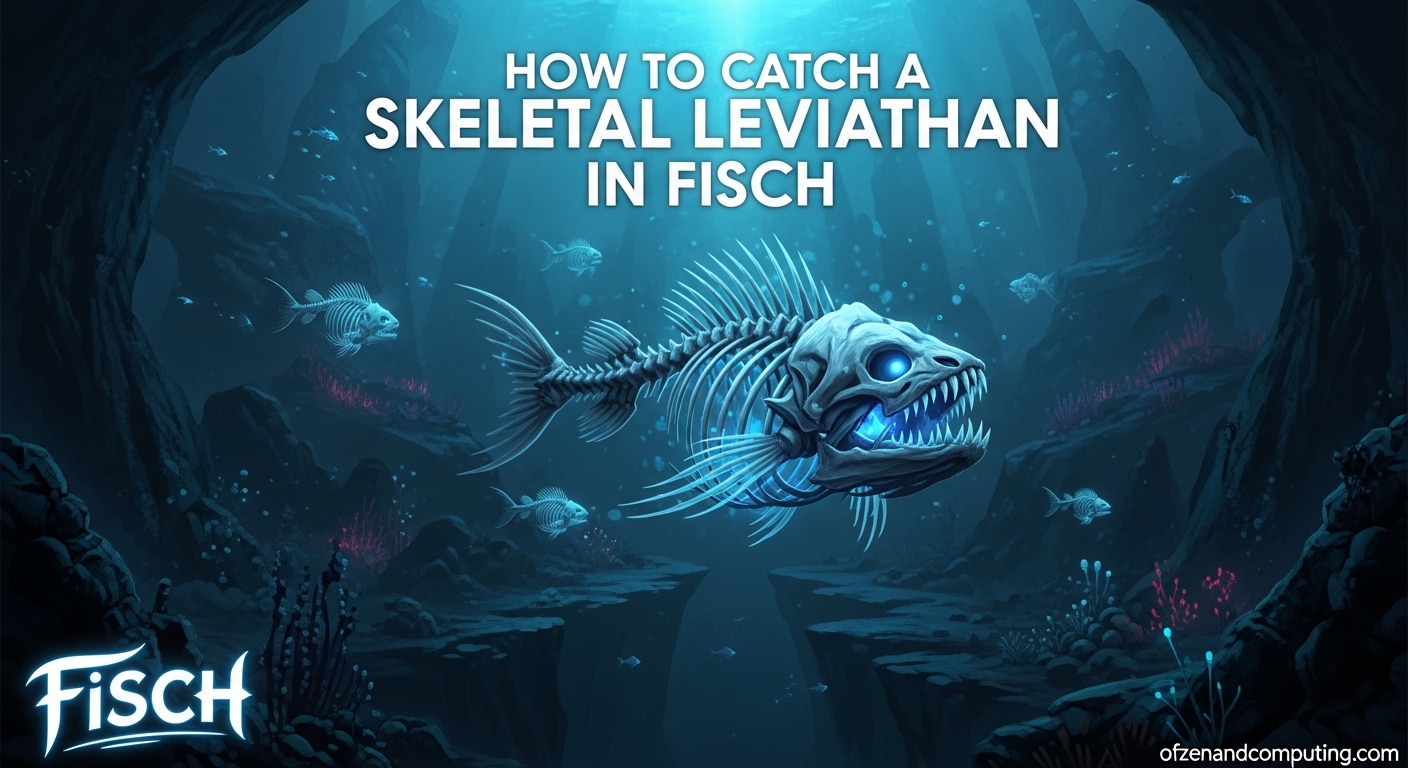 How to Catch Skeletal Leviathan in Fisch