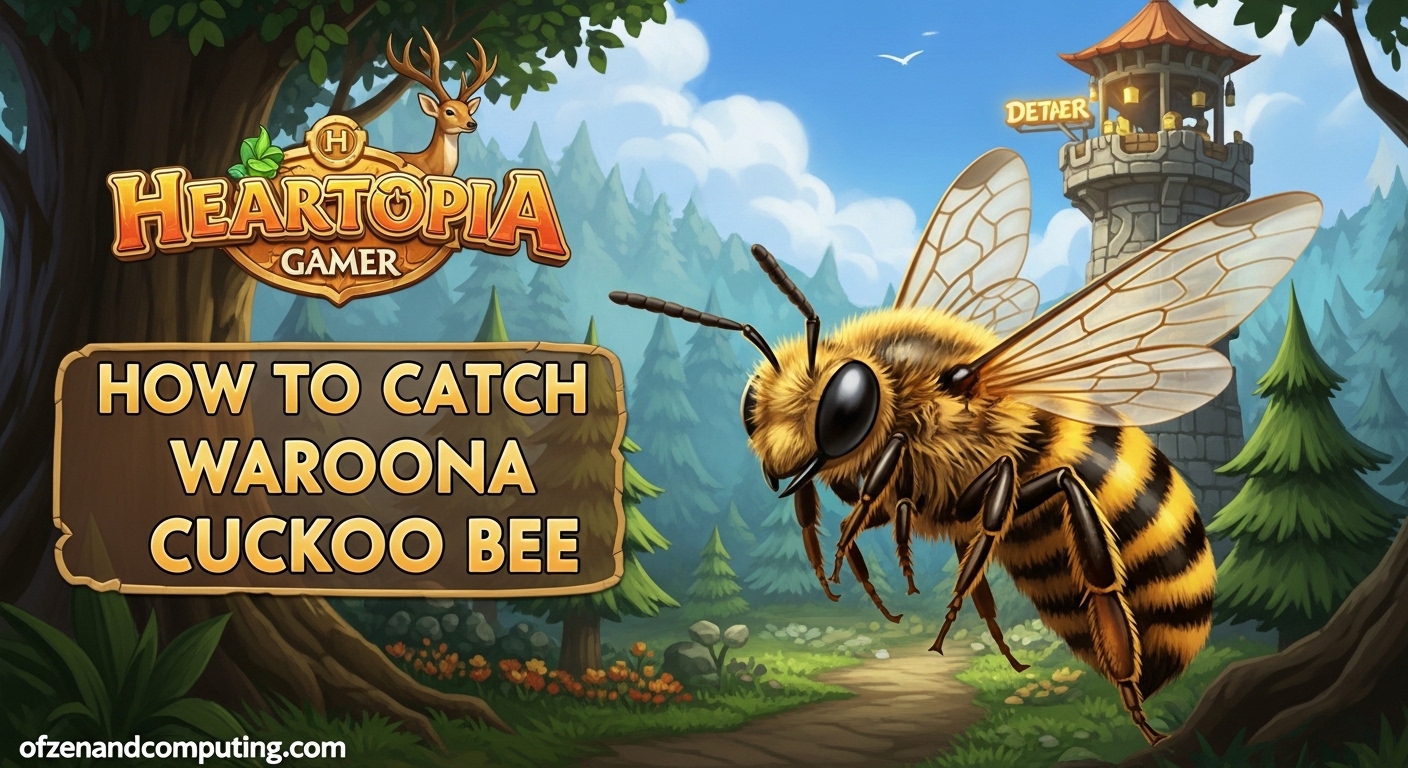 How to Catch Waroona Cuckoo Bee Heartopia