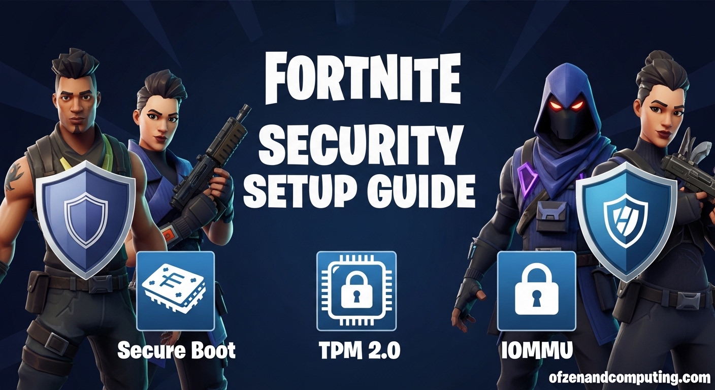 How to Enable Secure Boot and TPM 2.0 in Fortnite