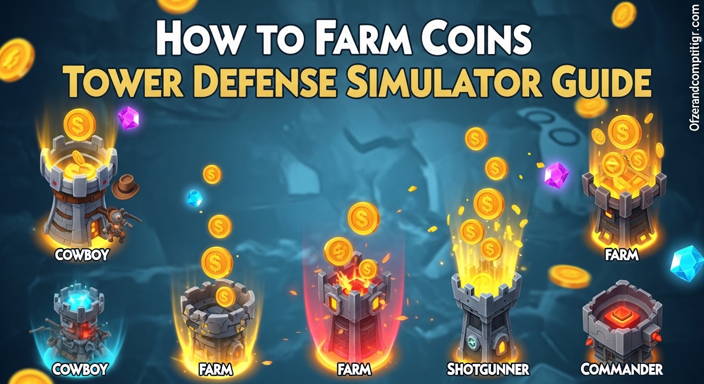 How to Farm Coins Tower Defense Simulator Guide