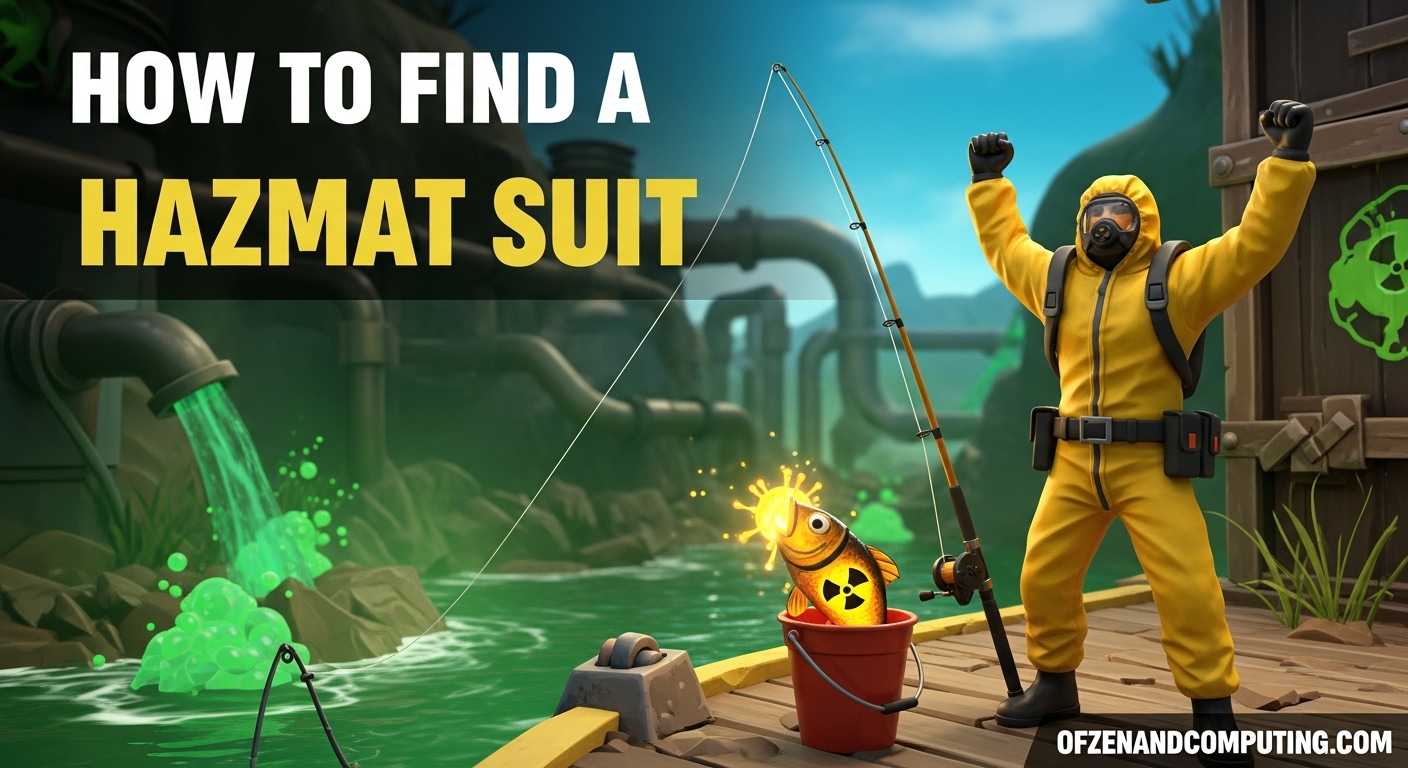 How to Find Hazmat Suit Fish It