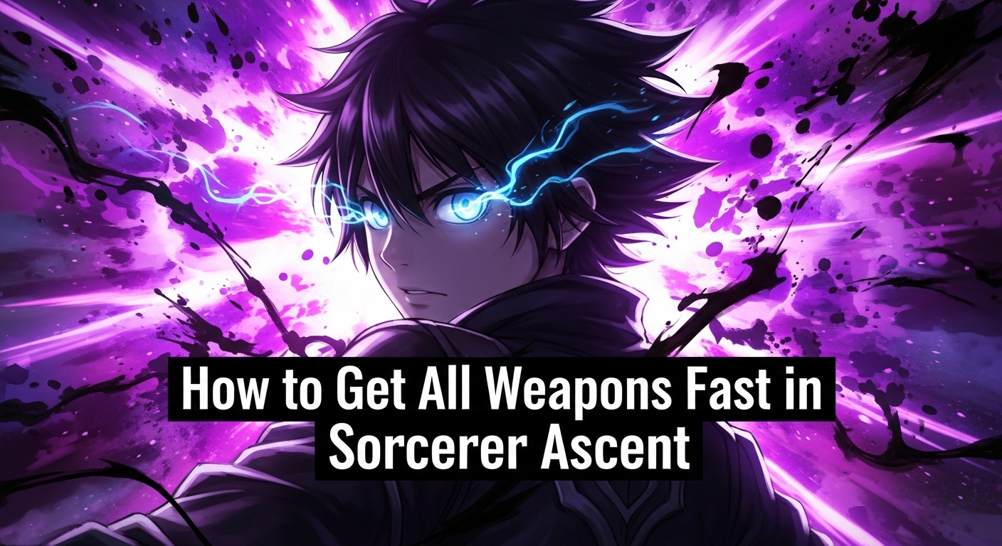 How to Get All Weapons Fast in Sorcerer Ascent
