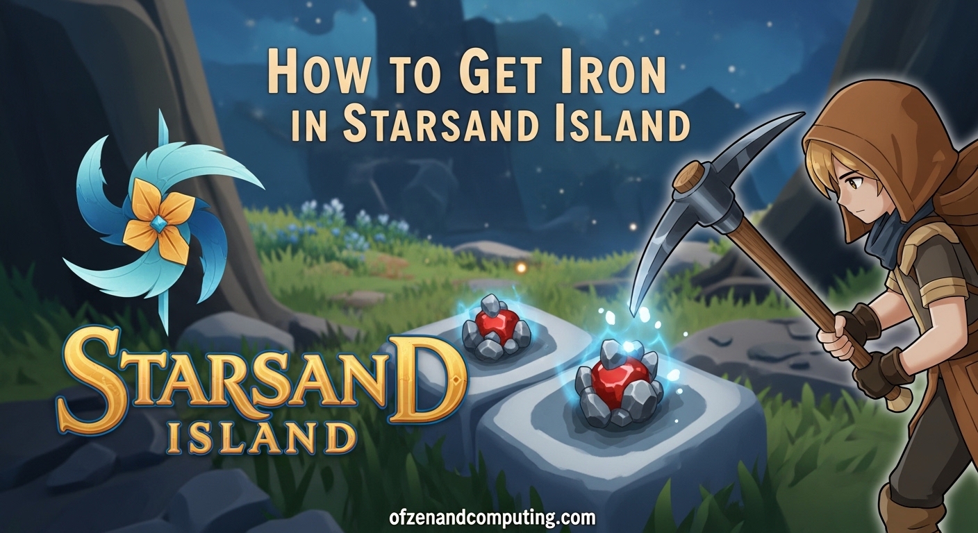 How to Get Iron Starsand Island