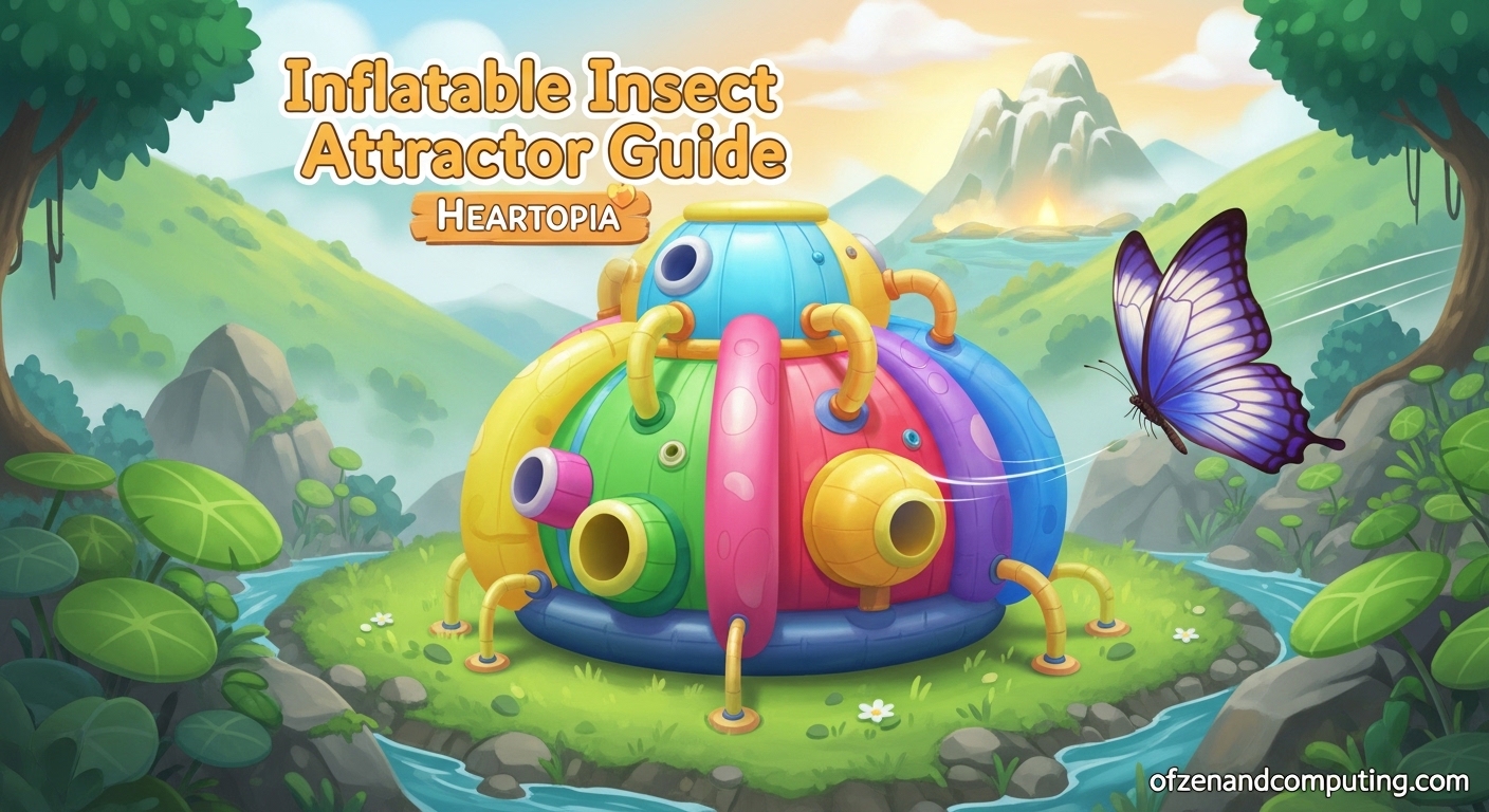 How to Get & Use Inflatable Insect Attractor Heartopia