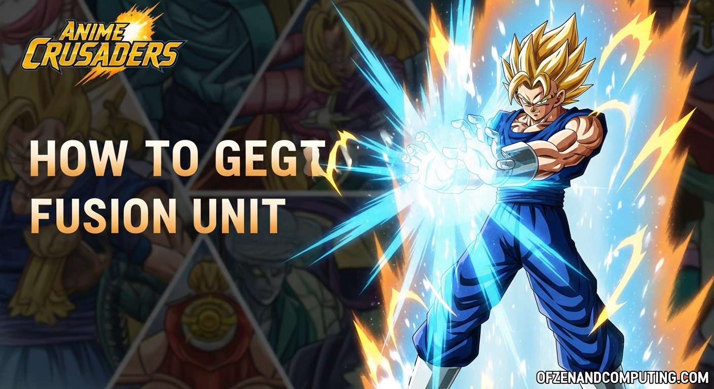 How to Get Vegito Fusion Unit Anime Crusaders