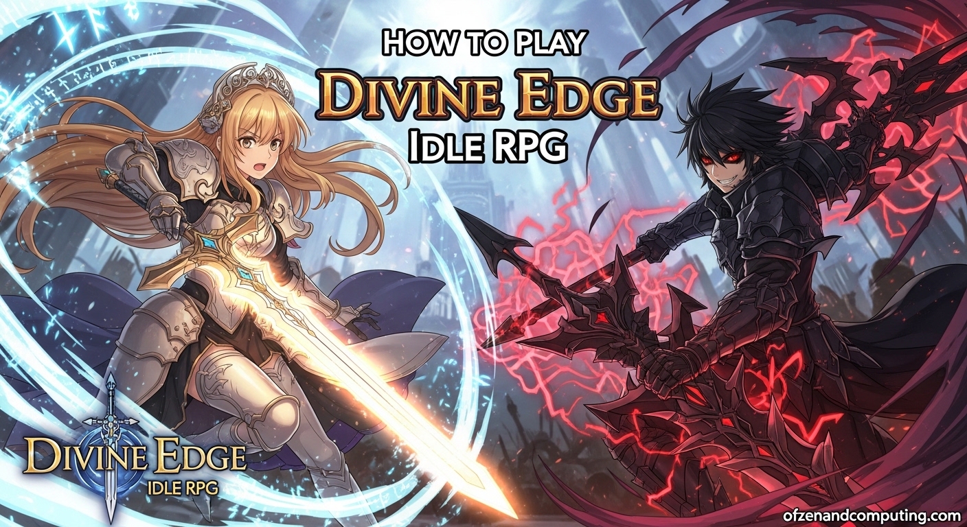 How to Play Divine Edge Idle RPG
