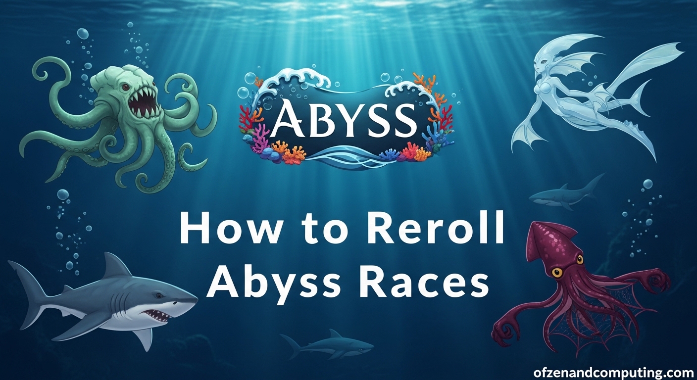 How to Reroll Abyss Races