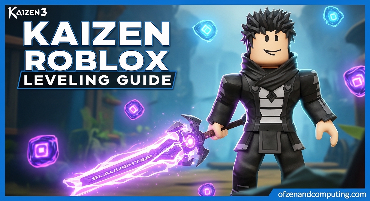 Kaizen Roblox Leveling Guide