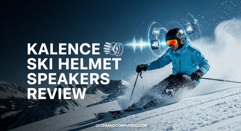 Kalence Ski Helmet Speakers Review