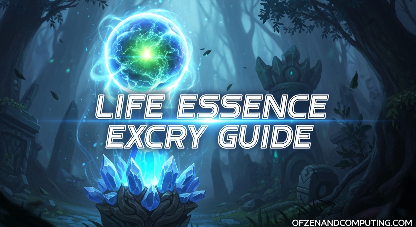 Life Essence Excry Guide