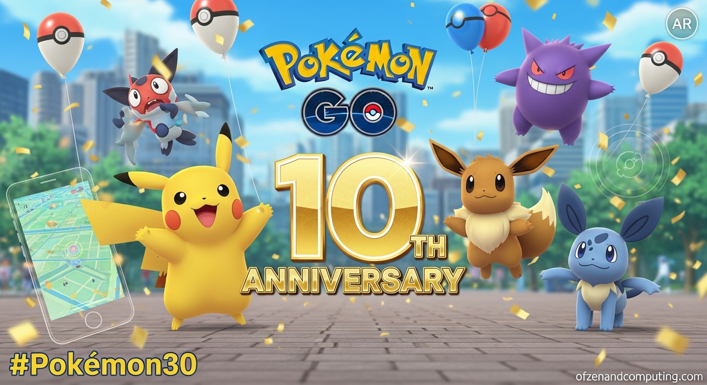 Pokemon GO 10th Anniversary Event