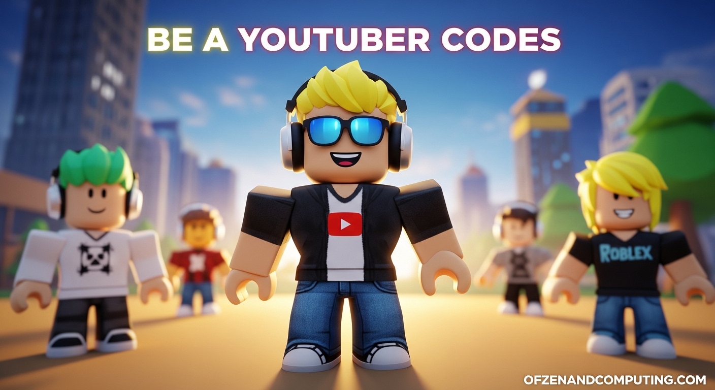 Roblox Be a YouTuber Codes