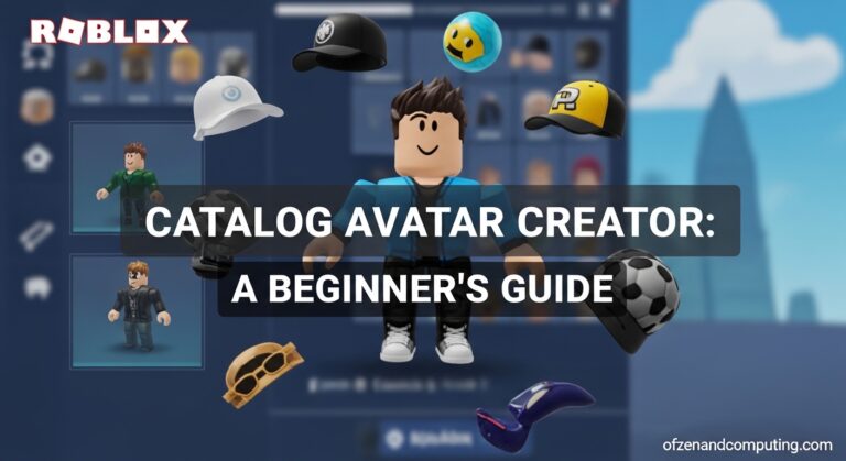 Roblox Catalog Avatar Creator Beginner's Guide (March 2026) Pro Tips