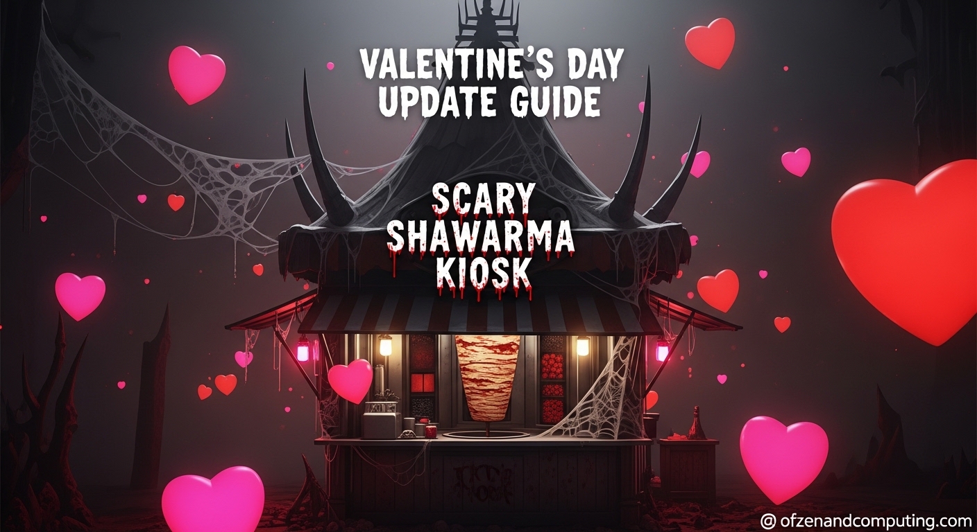 Scary Shawarma Kiosk Valentine's Day Update