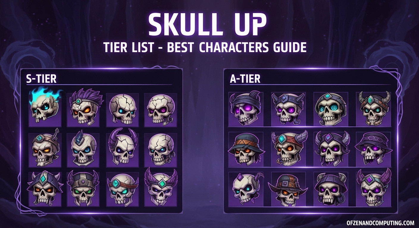 Skull Up Tier List