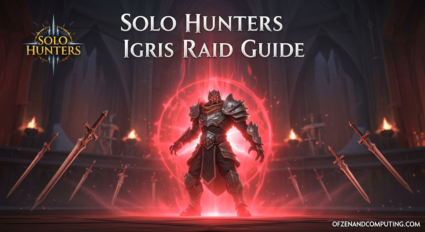 Solo Hunters Igris Raid Guide
