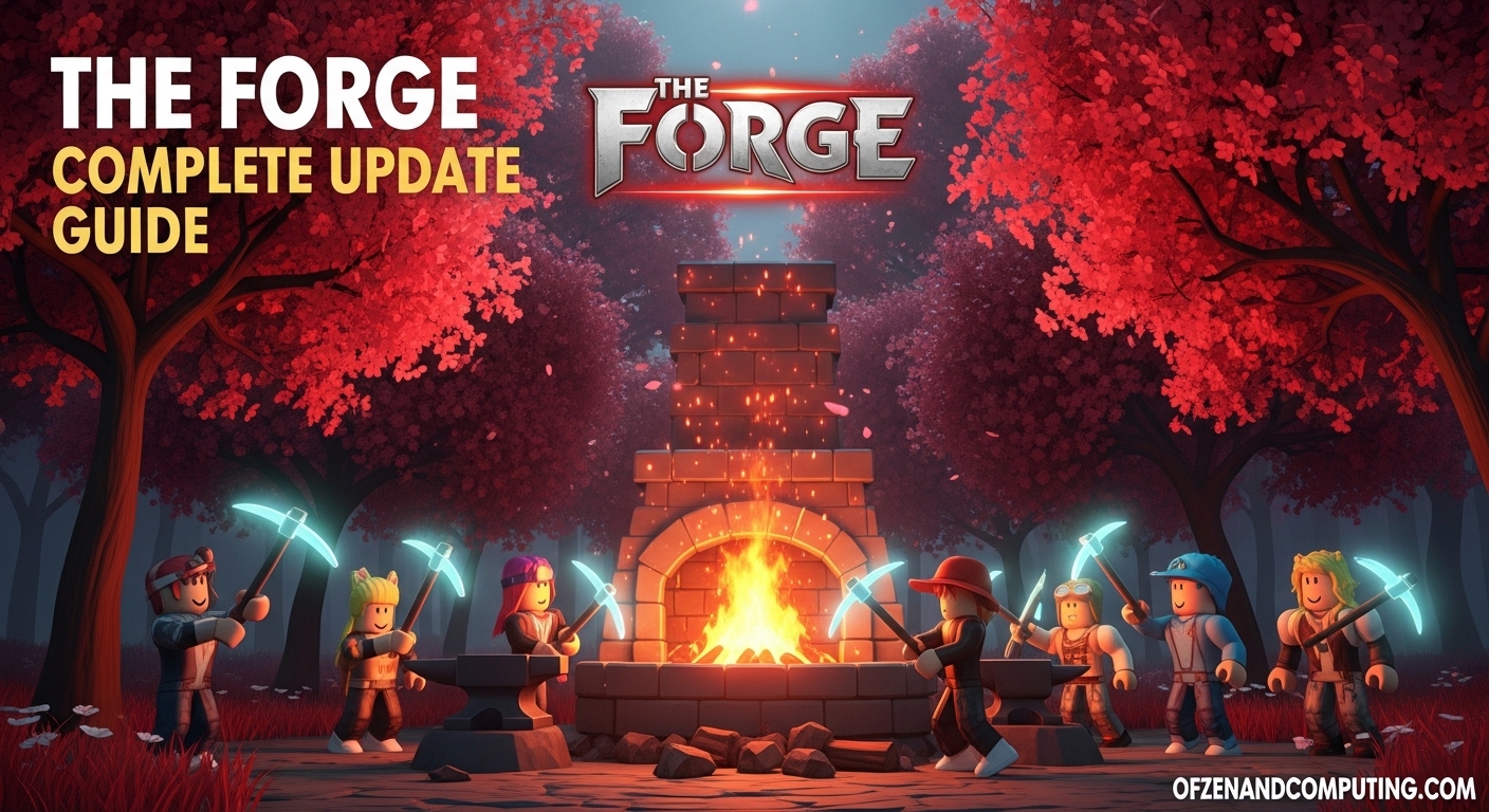 The Forge Crimson Sakura Isles Update