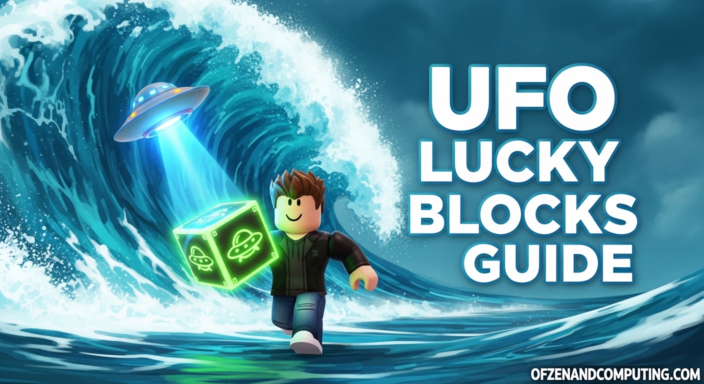 UFO Lucky Blocks Guide