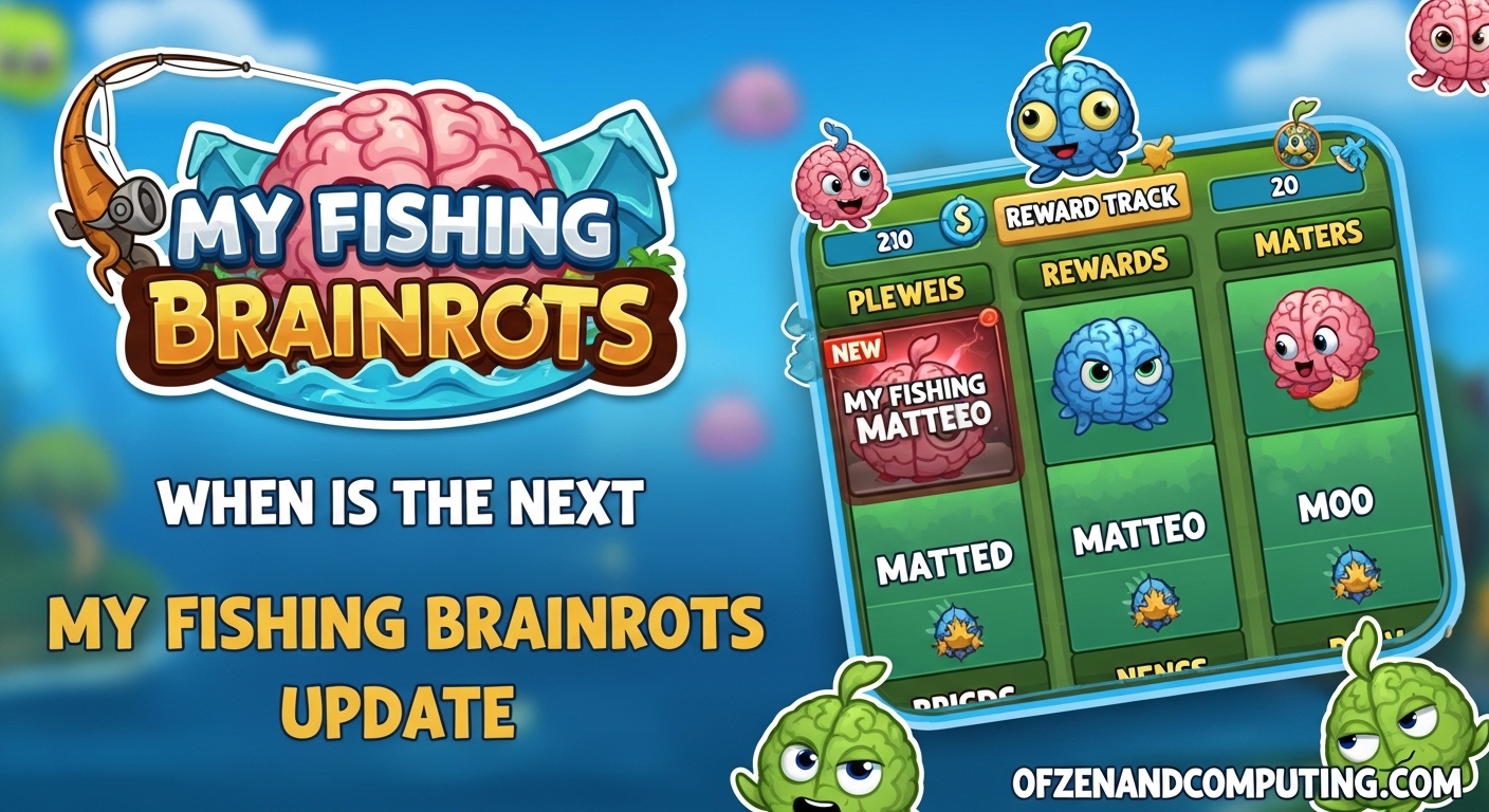 When is The Next My Fishing Brainrots Update
