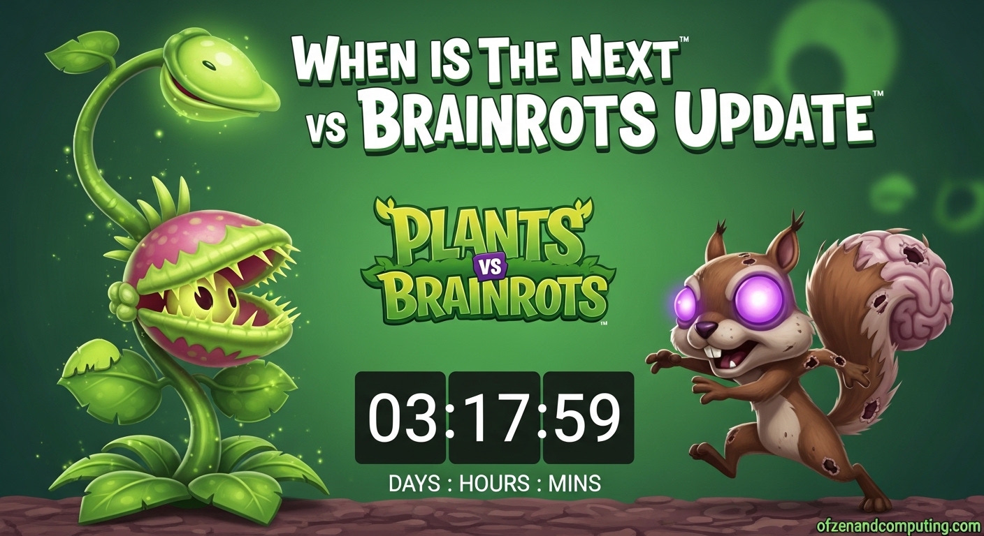 When is The Next Plants vs Brainrots Update