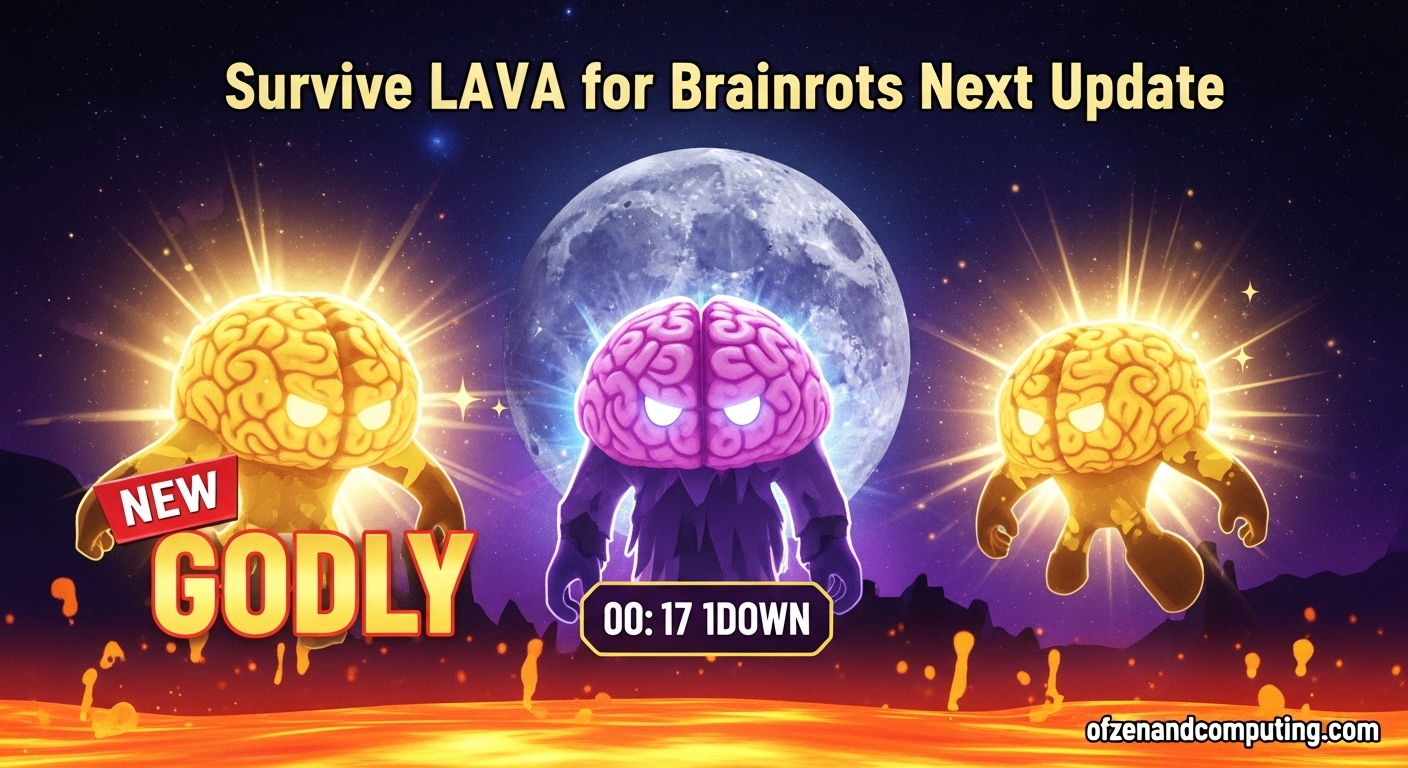 When is The Survive LAVA for Brainrots Next Update