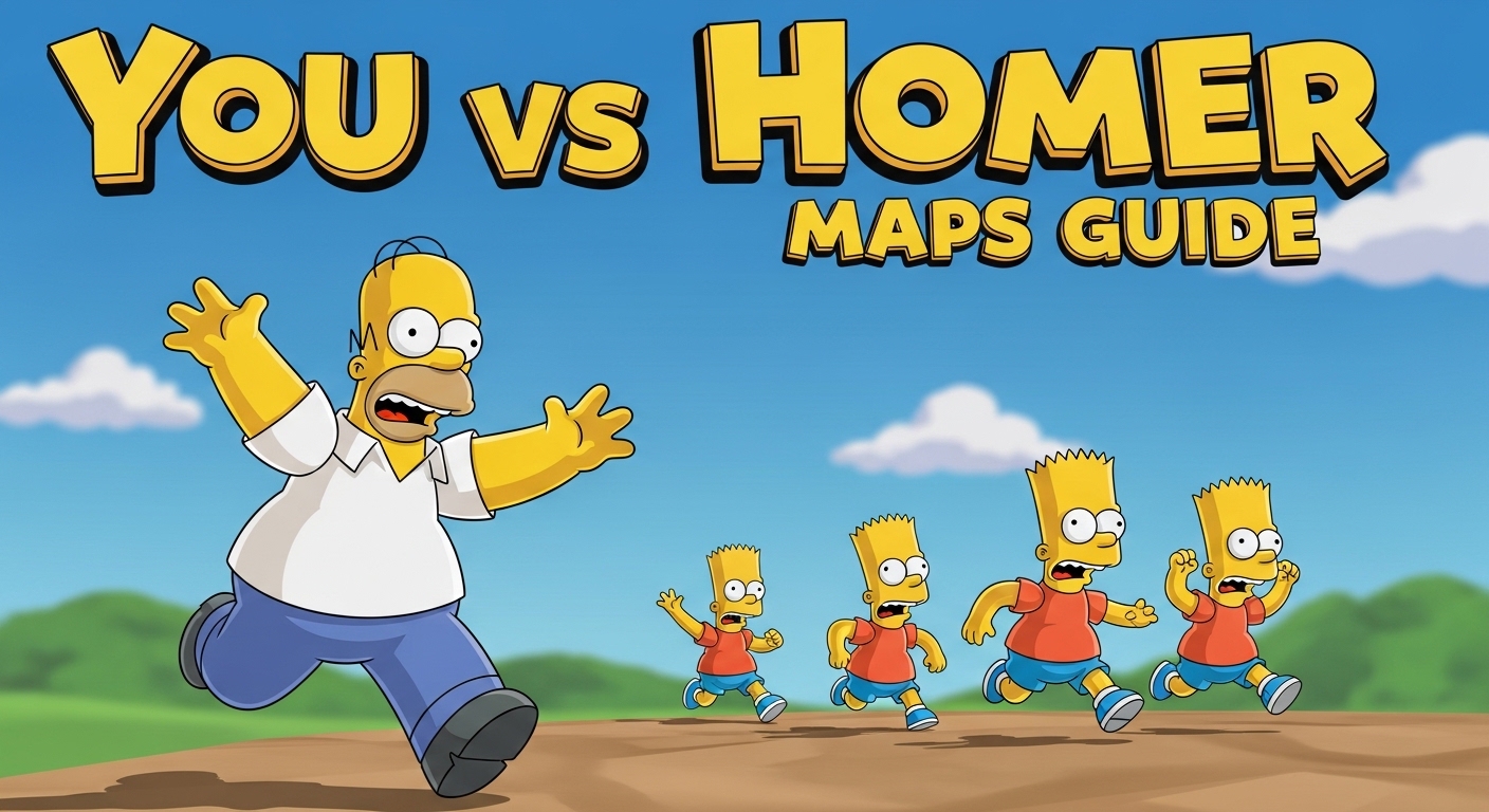 You vs Homer Maps Guide