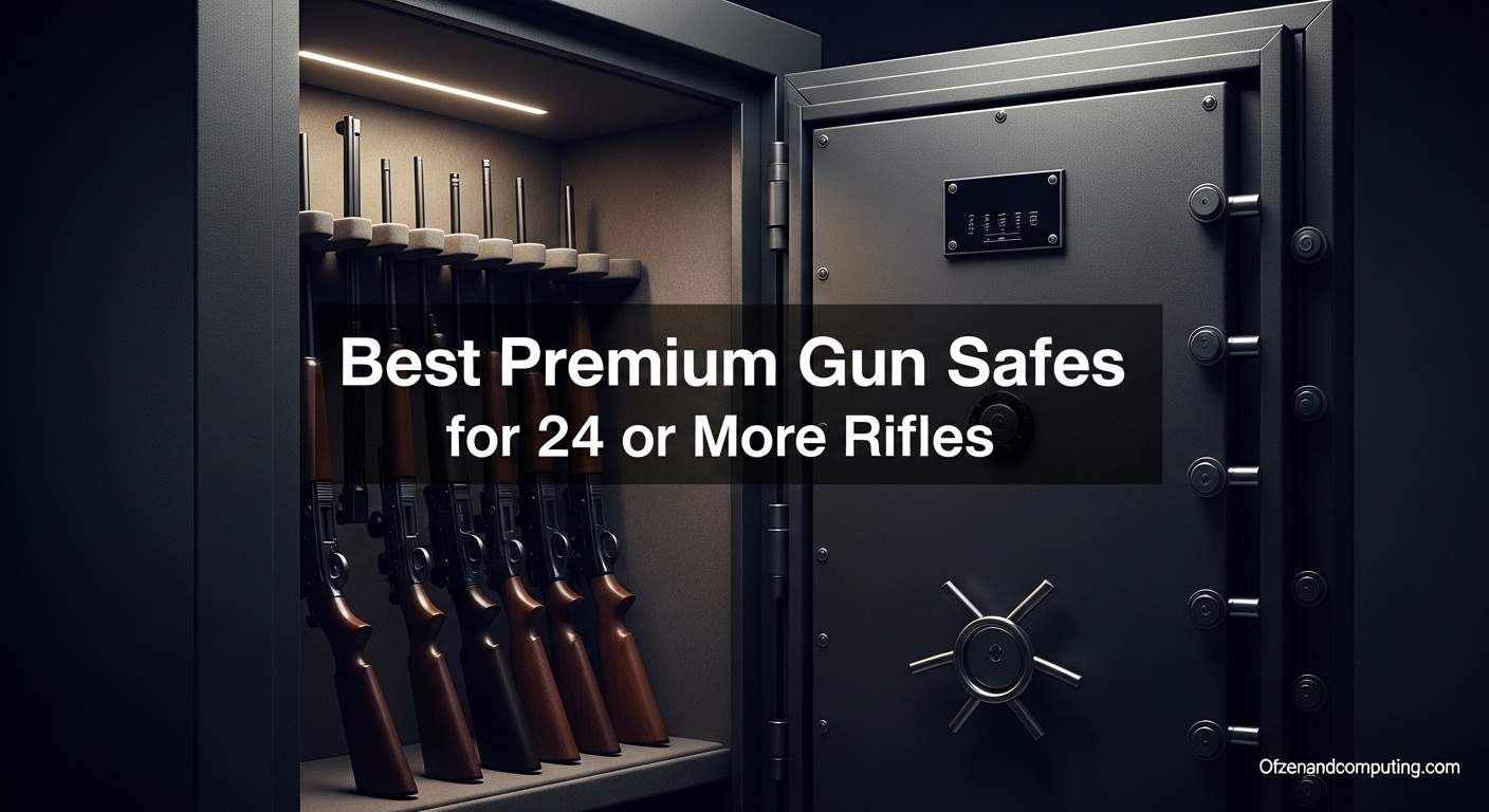 10 Best Premium Fireproof Gun Safes for 24 or More Rifles ([nmf] [cy])