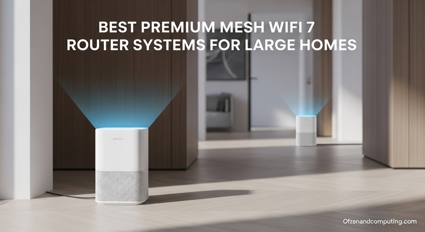 10 Best Premium Mesh WiFi 7 Router Systems for Large Homes ([nmf] [cy])