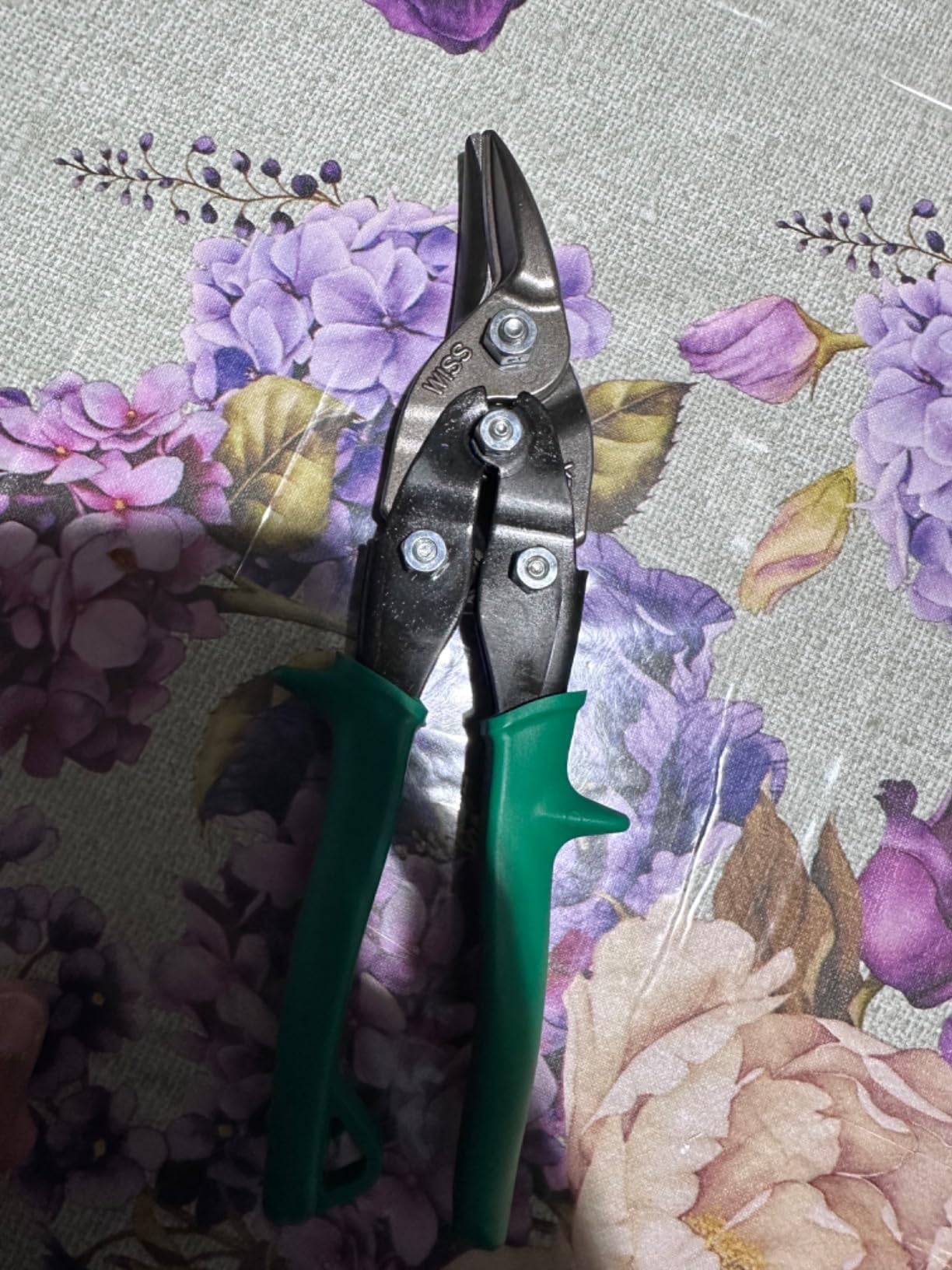 Crescent Wiss 9-3/4 Inch MetalMaster Compound Action Snips - Straight, Left and Right Cut - M3R customer photo 2