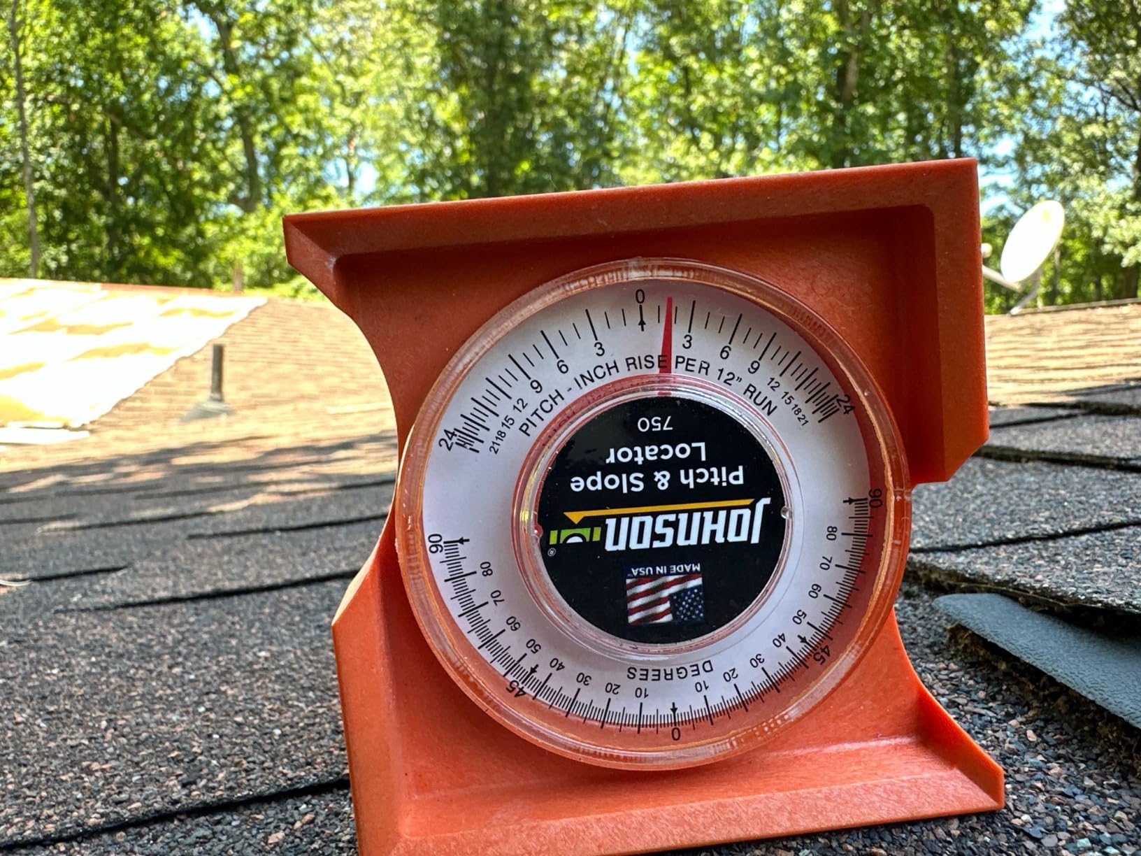 Johnson Level & Tool 750 Pitch & Slope Locator, Orange, 1 Locator customer photo 2