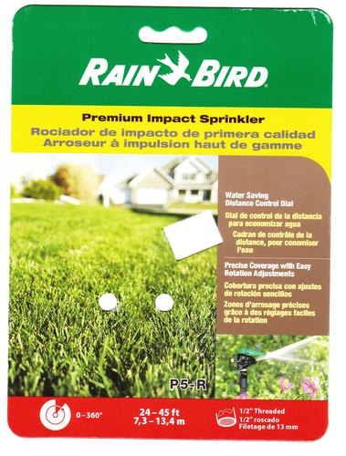 Rain Bird AG-5 All Gallonage Pop-Up Impact Sprinkler, Adjustable 20-360 Pattern, 24-45 Spray Distance customer photo 1