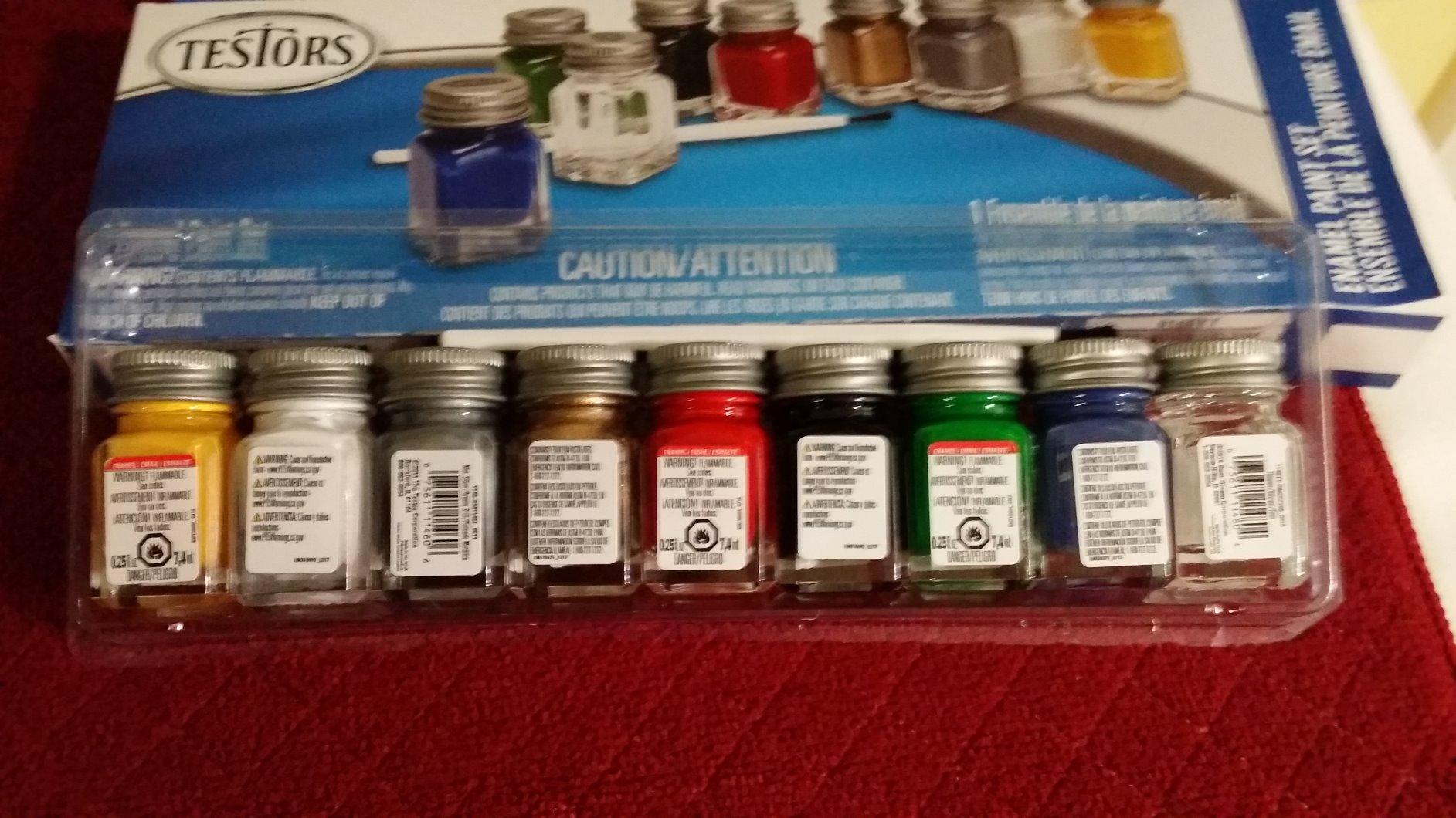 Testors 9146XT Promotional Enamel Paint Set( Packaging may vary) customer photo 1