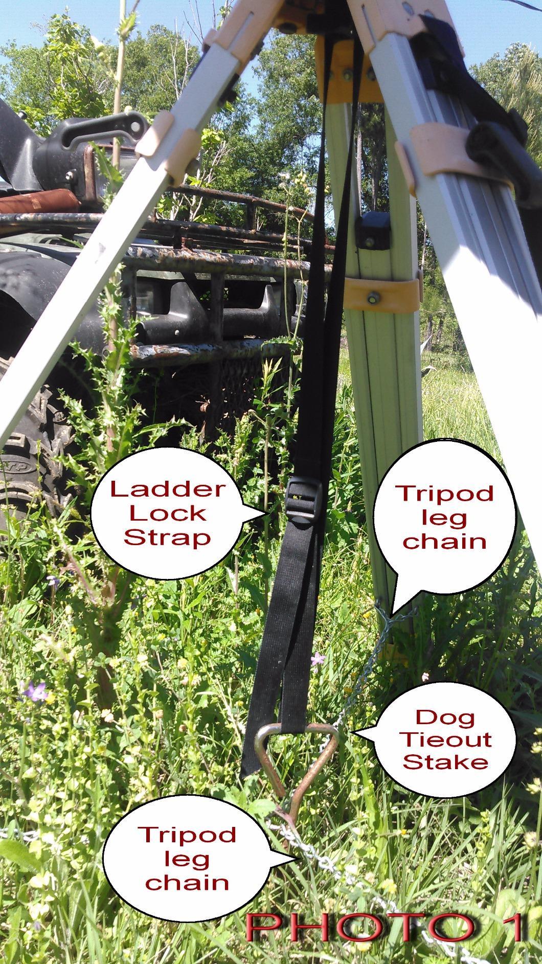 DEWALT Tripod, 11-Threaded, Flat Head, 5/8-Inch (DW0736) customer photo 1