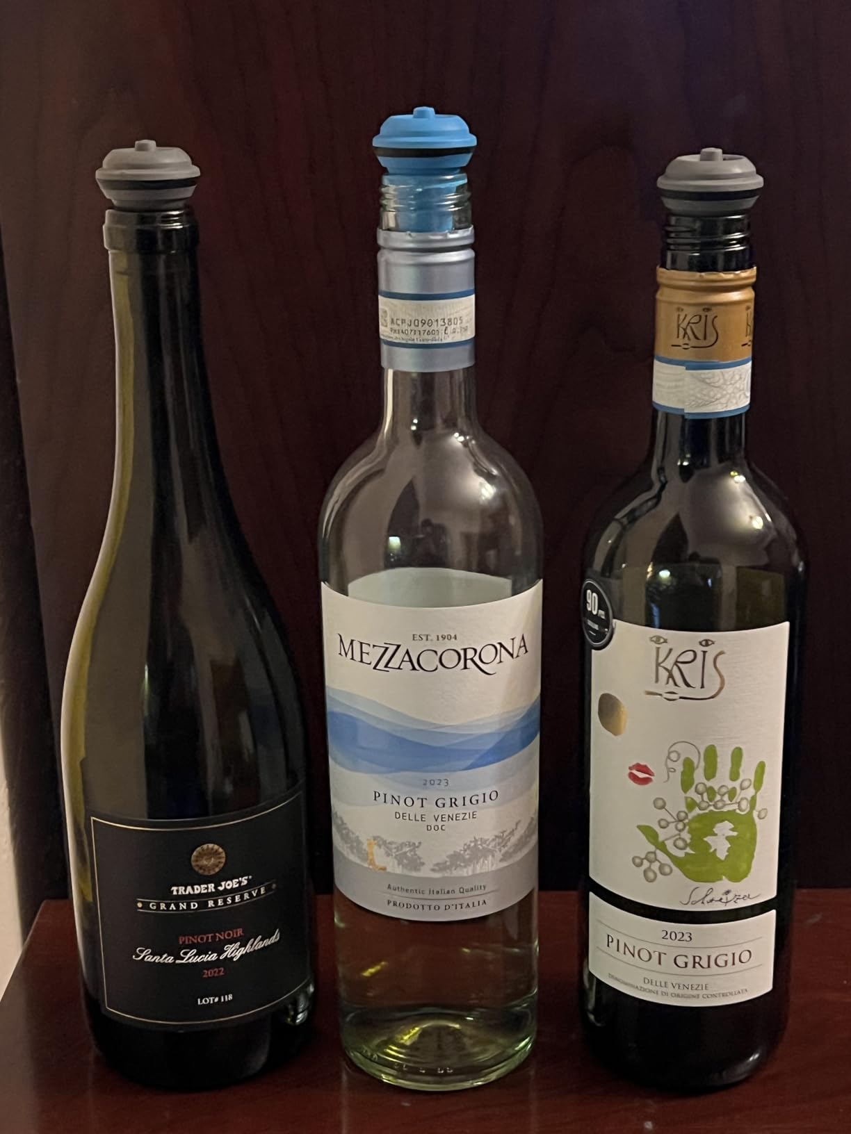 Vacu Vin Wine Saver Concerto with 4 Vacuum Stoppers - Premium Wine Preserver customer photo 1