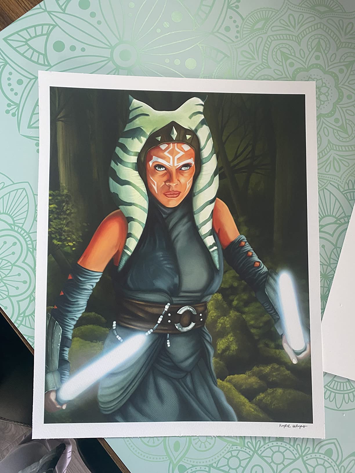 Epson Velvet Fine Art Paper (8.5x11 Inches, 20 Sheets) customer photo 2