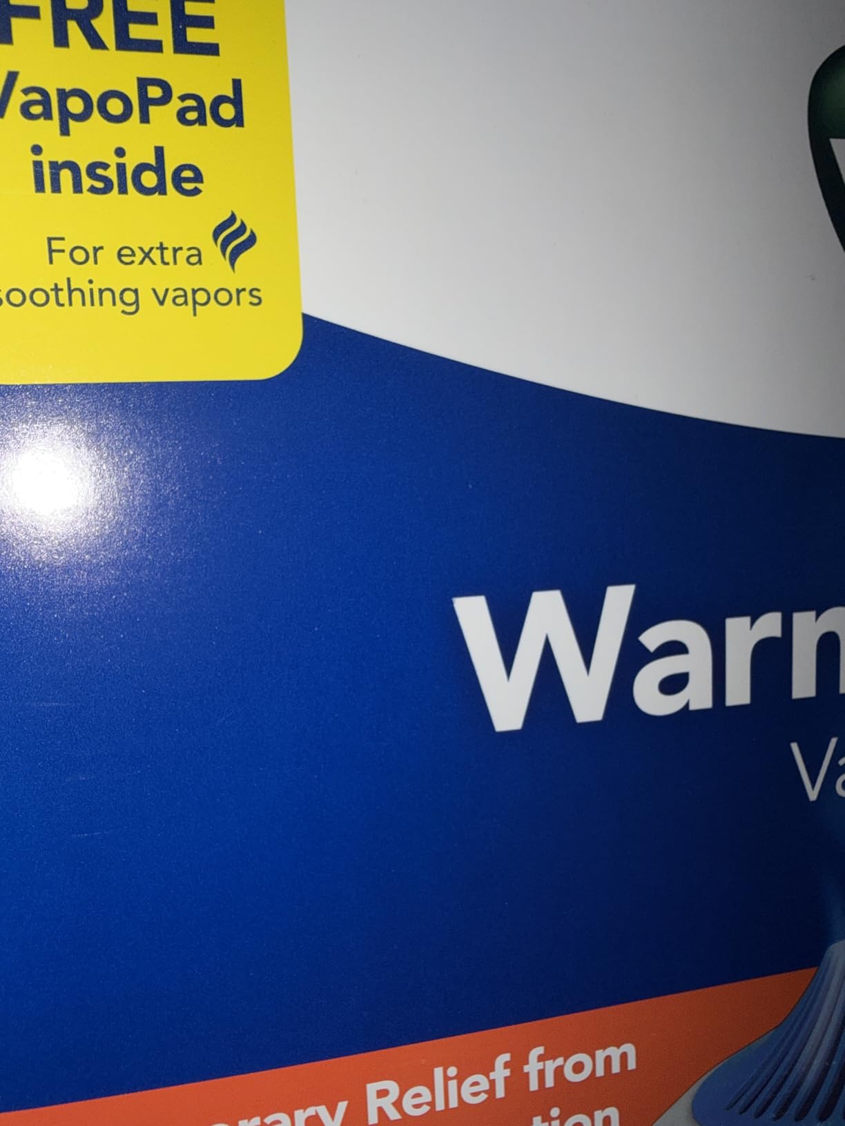 Vicks Warm Steam Vaporizer & Humidifier 1.5 Gallon Tank for Small and Medium Rooms, Night Light, Works with VapoPads and VapoSteam customer photo 2
