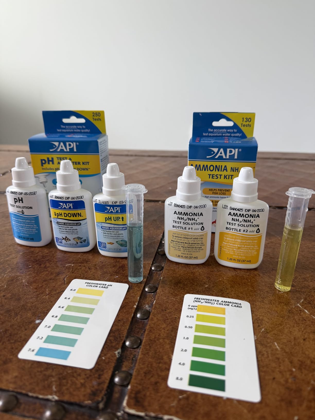 API AMMONIA 130-Test Freshwater and Saltwater Aquarium Water Test Kit customer photo 1