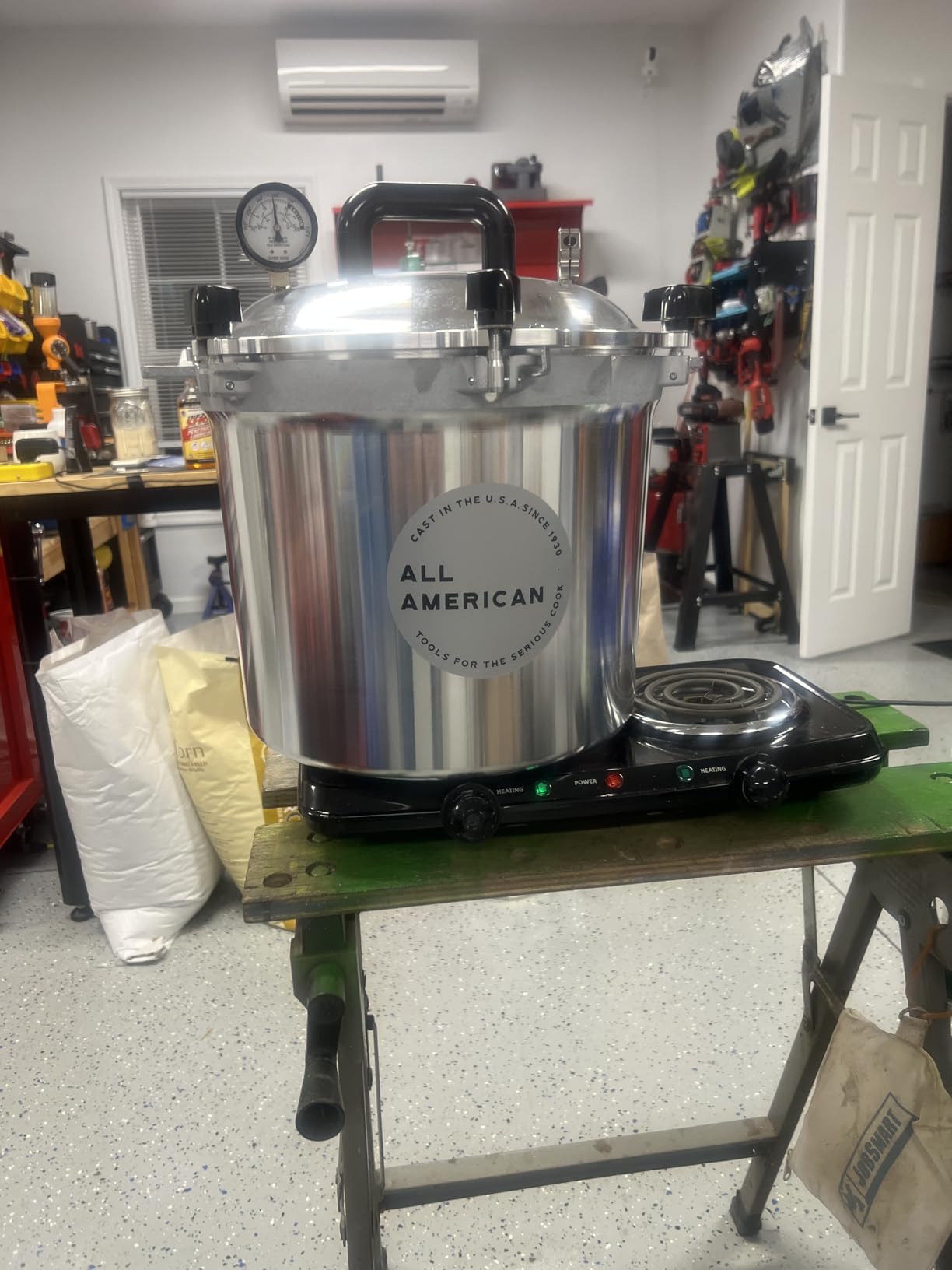 All American 1930: 10.5qt Pressure Cooker/Canner (The 910) - Exclusive Metal-to-Metal Sealing System - Made in the USA customer photo 2