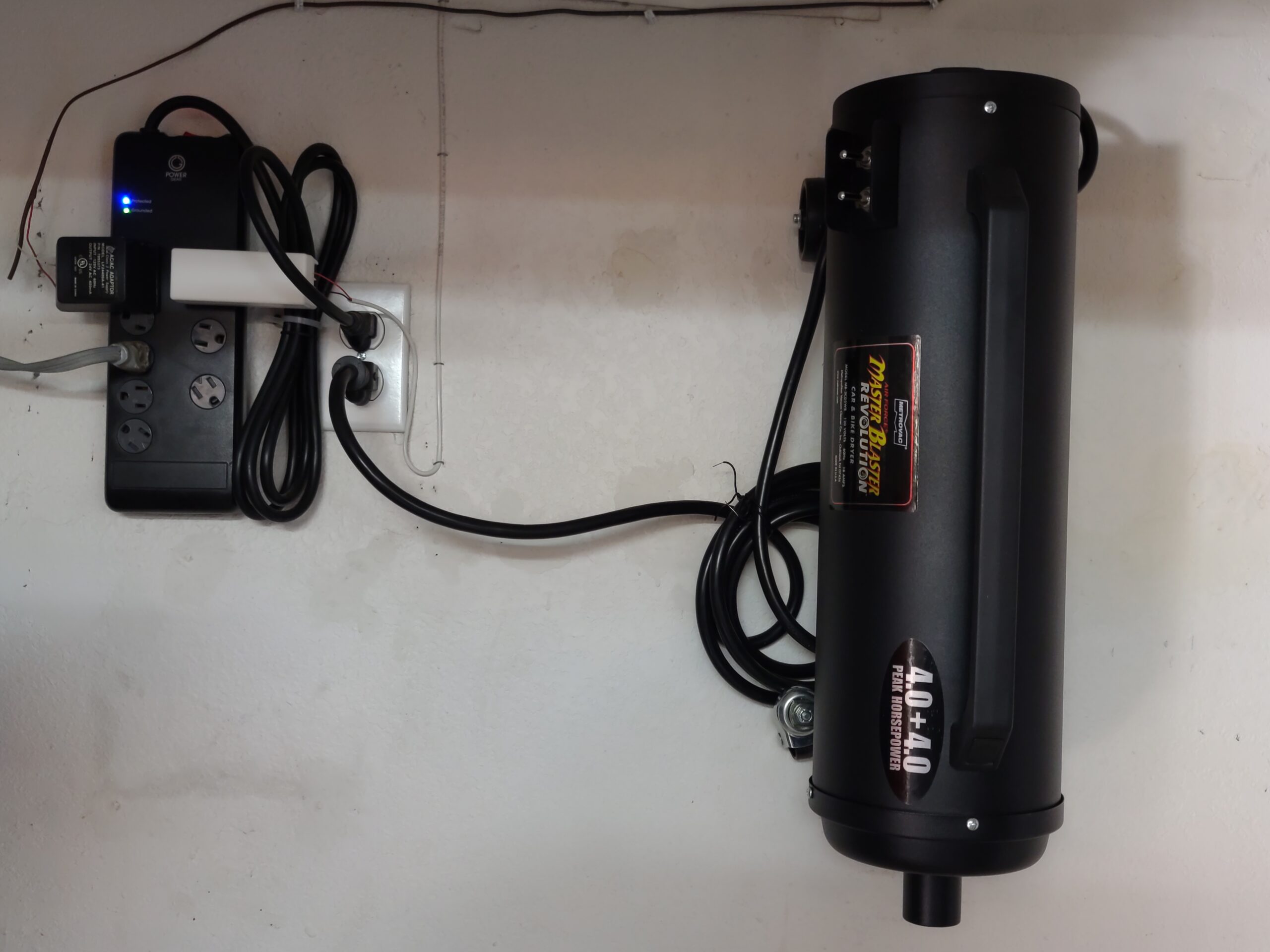 Metro Vac MB-3CD Air Force Master Blaster 8-HP Car & Motorcycle Dryer - Auto Detailing customer photo 2