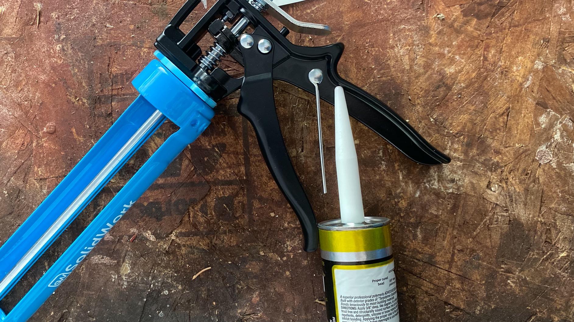 Newborn 250 Super Smooth Rod Revolving Frame Caulking Gun, 18:1 Thrust Ratio customer photo 2