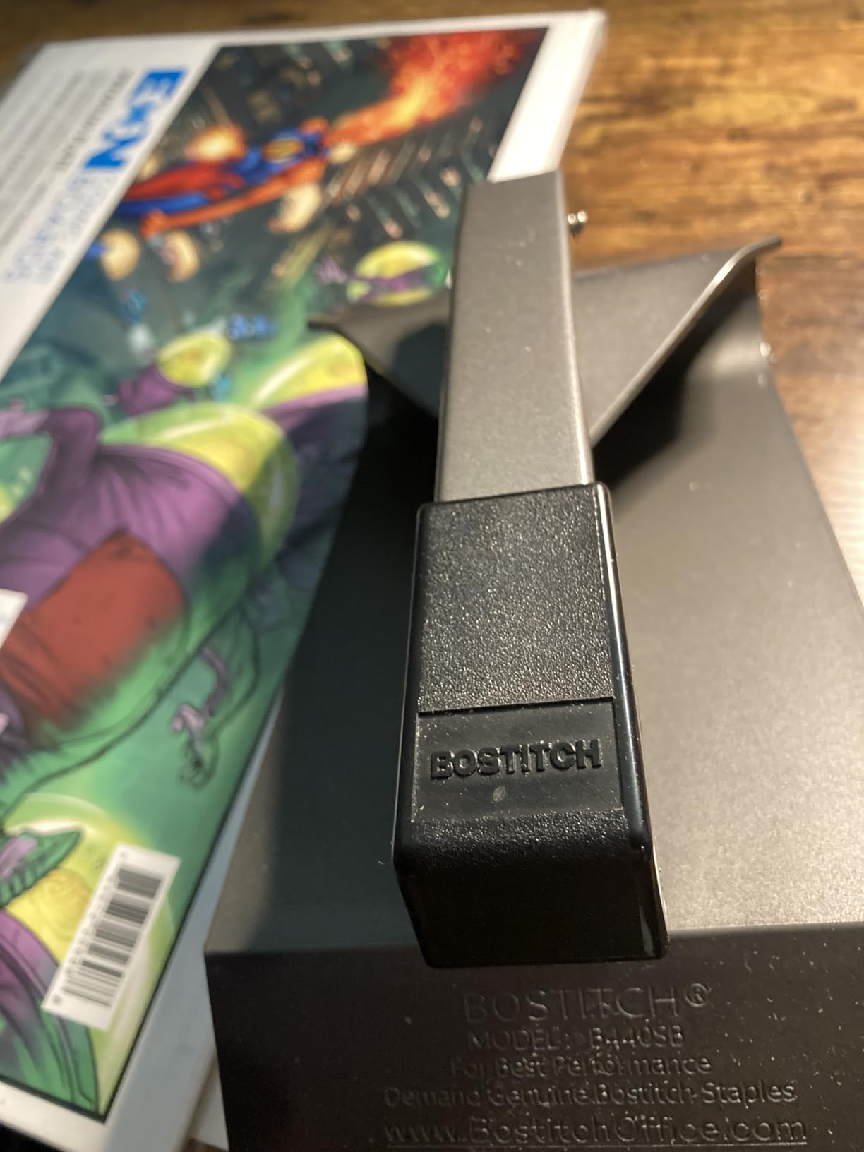 Bostitch Office No-Jam Booklet Stapler, 20 Sheets, No-Jam Technology, Black (B440SB) customer photo 2