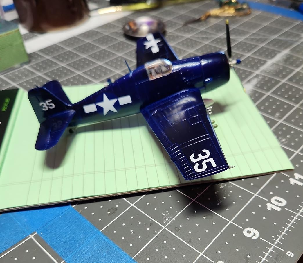 Academy WWII U.S. Navy Fighter F6F-3/5 Model Kit - 1:72 Scale Aircraft customer photo 1