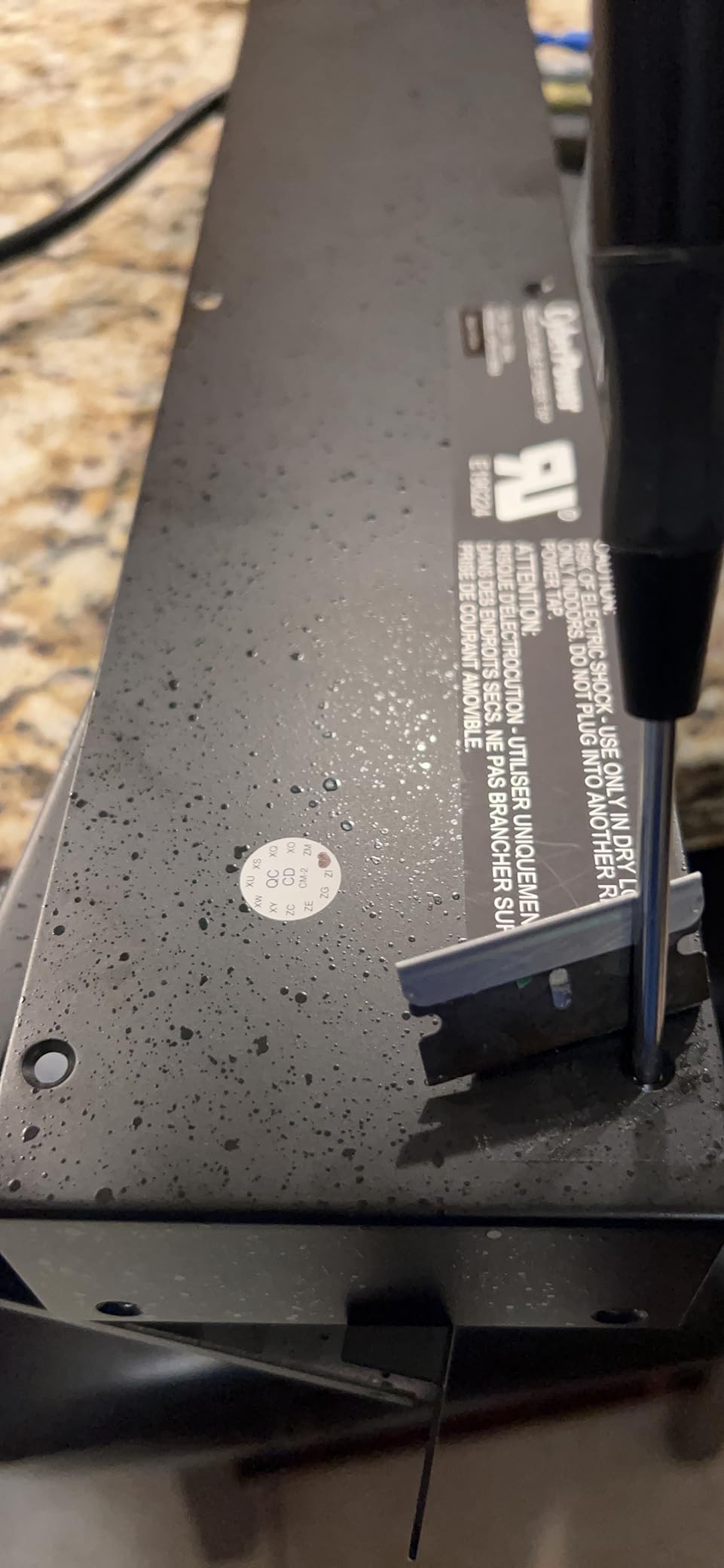 CyberPower CPS1215RM Basic PDU, 100-125V/15A, 10 Outlets, 15ft Power Cord, 1U Rackmount customer photo 2