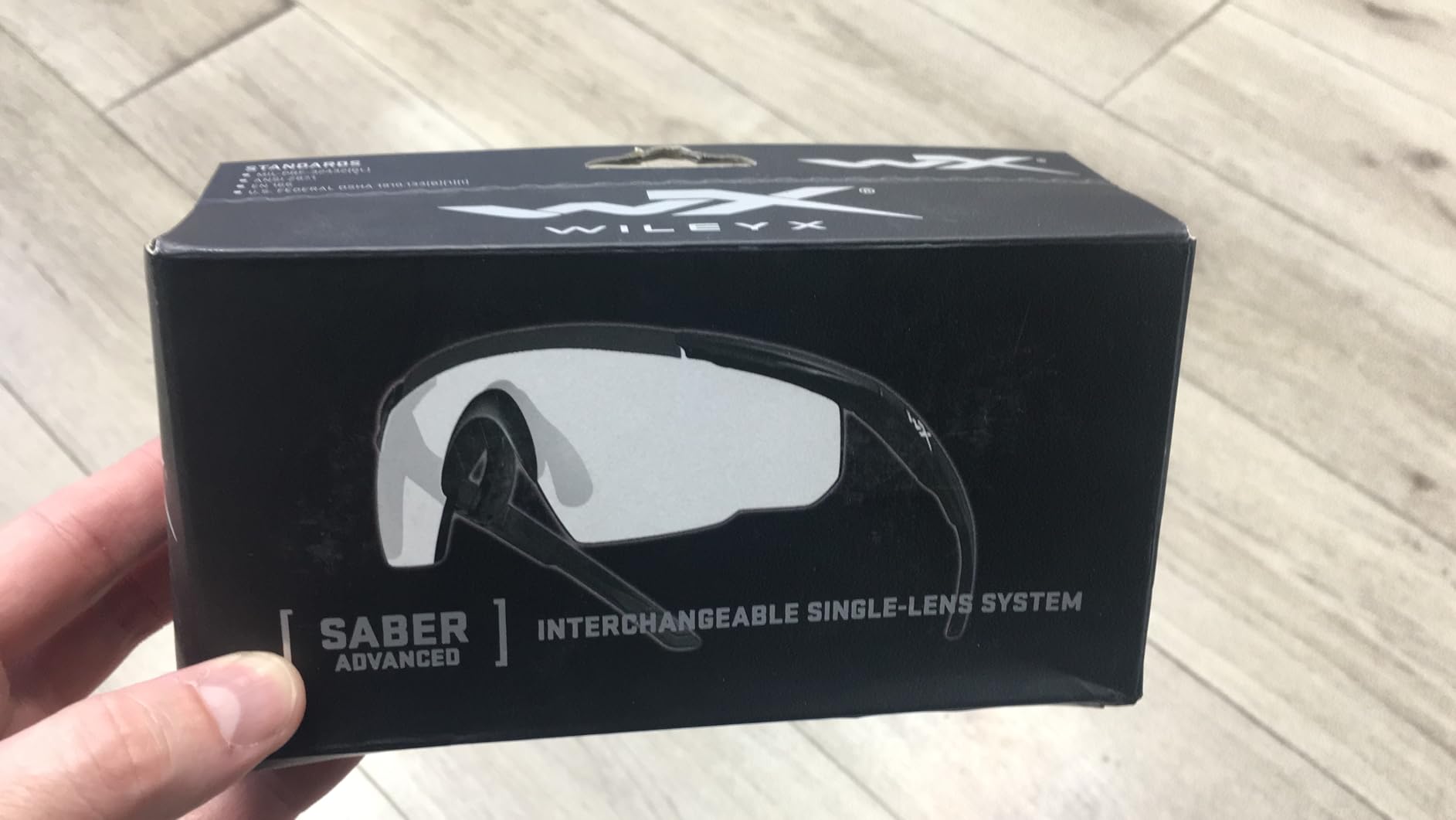 Wiley X Saber Advanced Shooting Glasses ANSI Z87.1+ Safety Sunglasses for Men and Women customer photo 2
