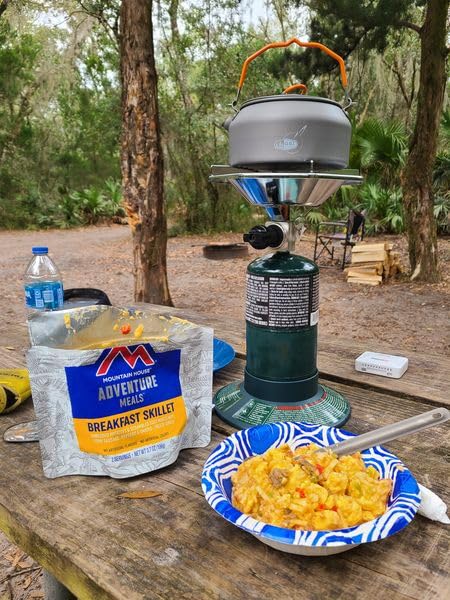 Coleman BottleTop Propane Stove with Adjustable Burner, Portable Camping/Backpacking Cooker with 7650 BTUs of Power for Camping, Tailgating, Grilling, & More customer photo 1