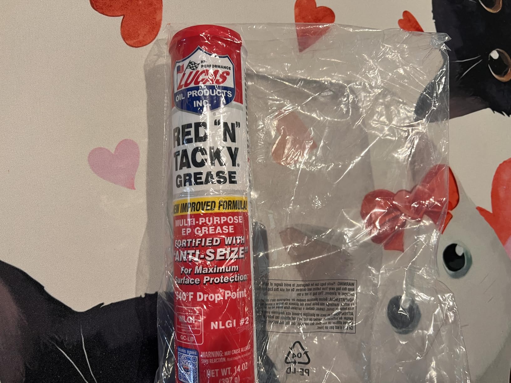Lucas Oil 10005 Red 'N' Tacky Grease - 14 Ounce customer photo 2