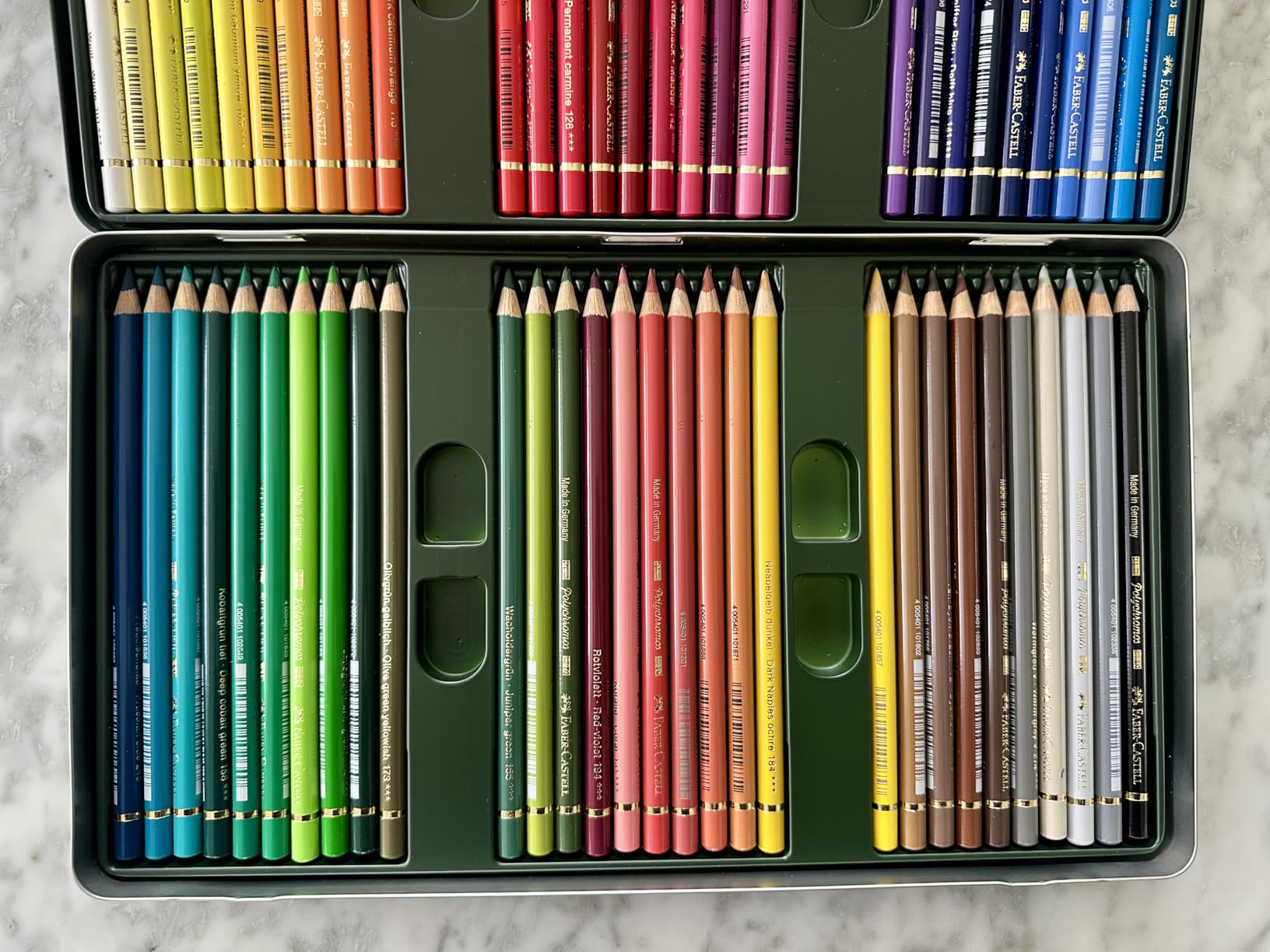 Polychromous Colored Pencil Set In Metal Tin 60pc customer photo 1