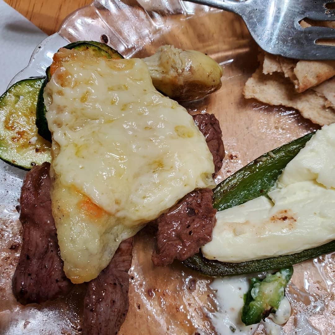 Party Grill & Raclette by Salton | 6-Person Smokeless Indoor Grill | Non-Stick Grill Plate customer photo 2