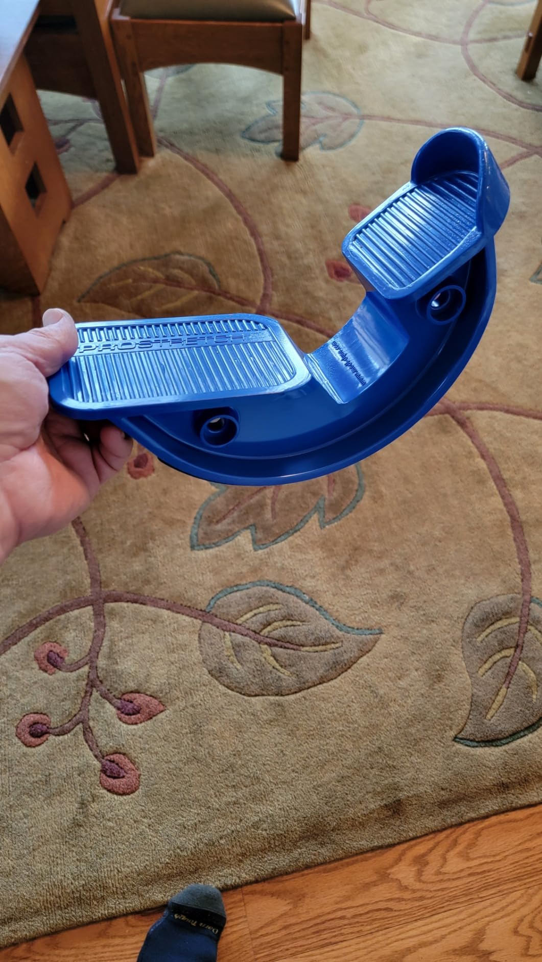 ProStretch the Original Calf Stretcher and Foot Rocker for Plantar Fasciitis, Achilles Tendonitis, and Tight Calves, Made in the USA customer photo 2